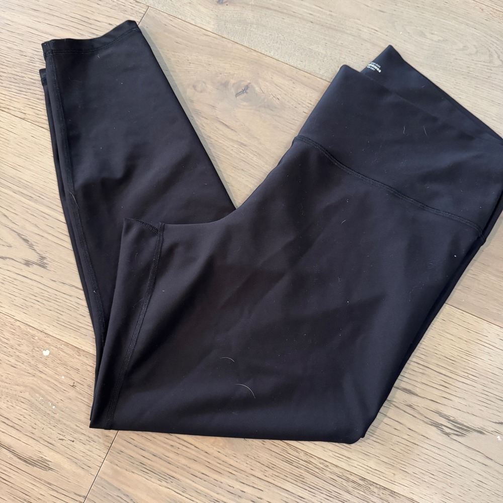 Old Navy Active PowerSoft‎ High Rise Leggings Black XXL Go Dry Cropped